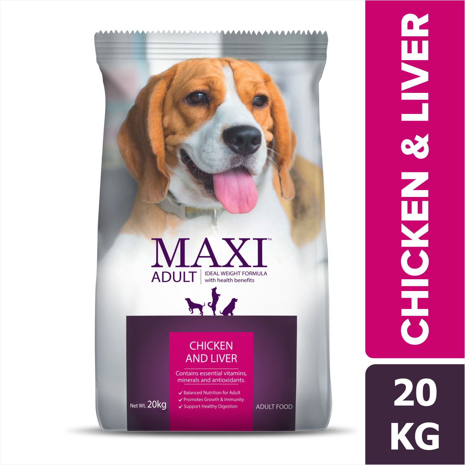 Maxi Adult Dog Dry Food