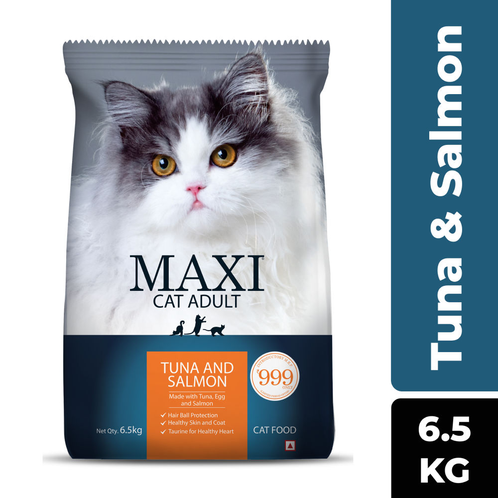 Maxi Adult Tuna Salmon Adult Dry Cat Food