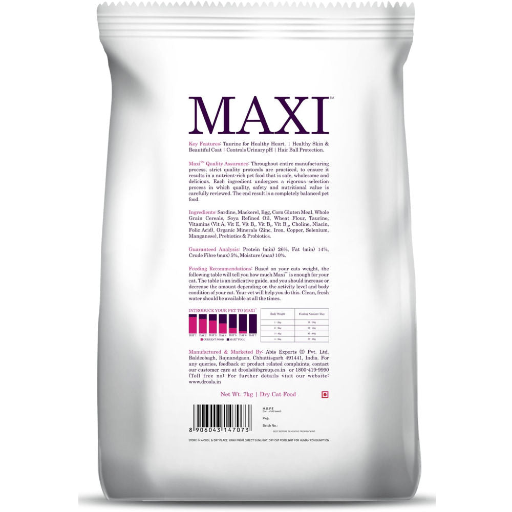 Maxi Persian Adult Cat Dry Food — in use