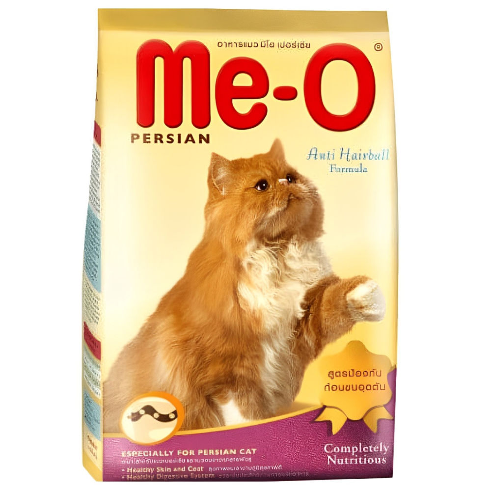 Me O Adult Persian Cat Dry Food — back view