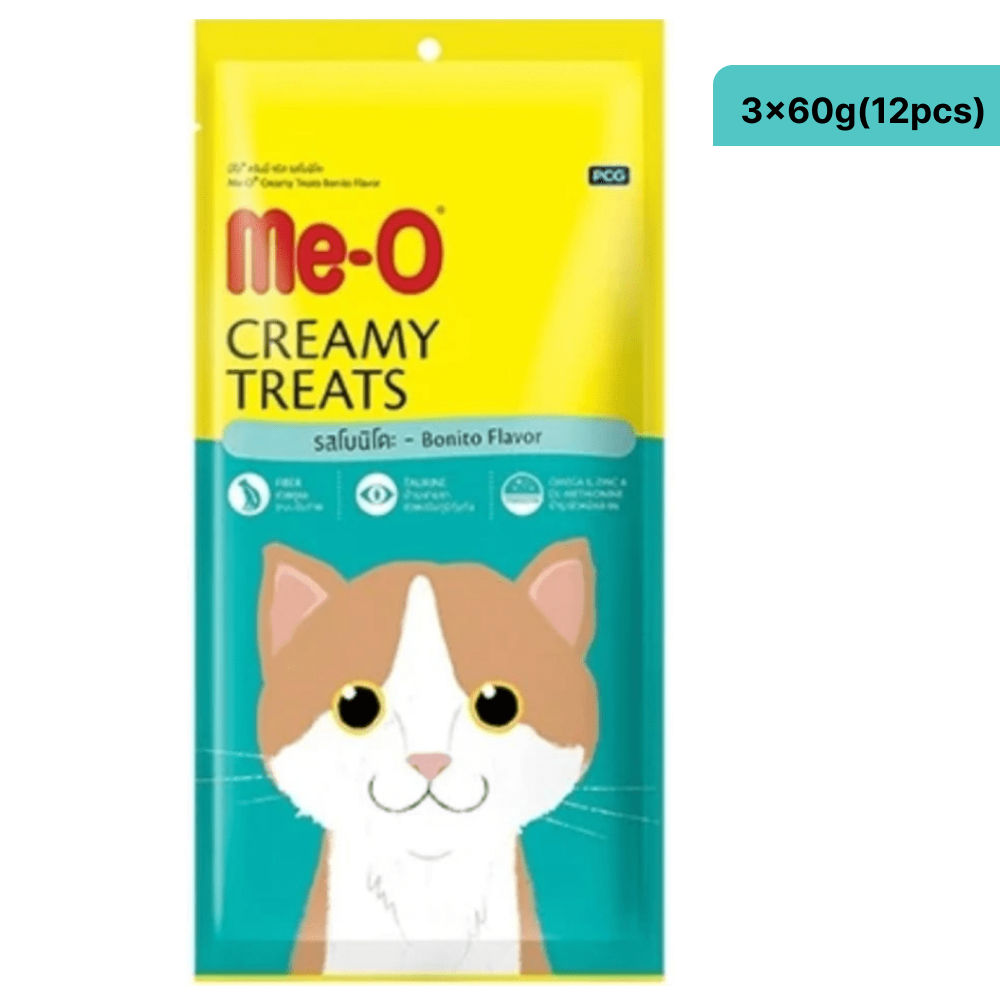 Me O Creamy Bonito Cat Treat — side view