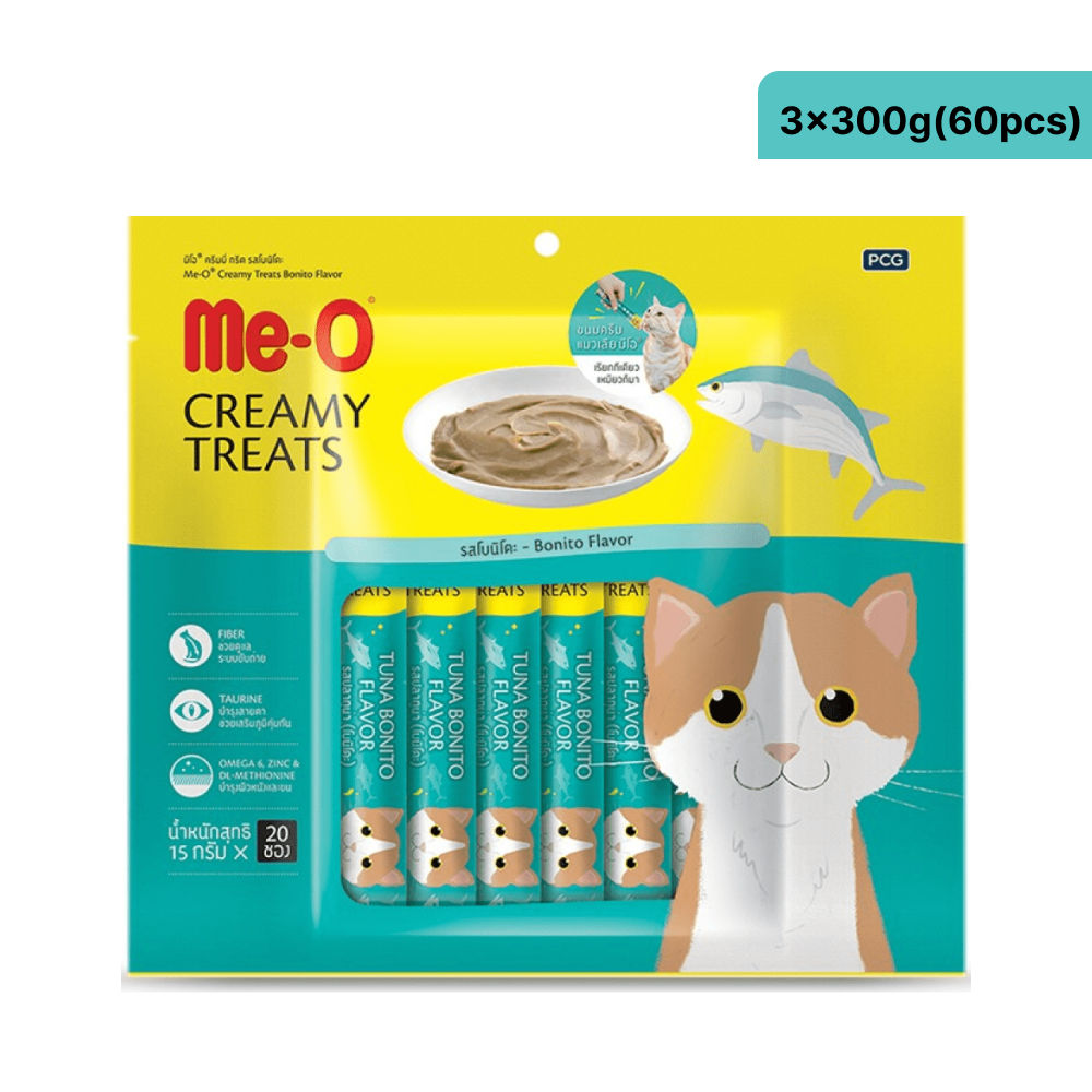Me O Creamy Bonito Cat Treat — detail shot