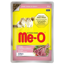 Me O Lamb Chunk In Gravy Kitten Wet Food 1