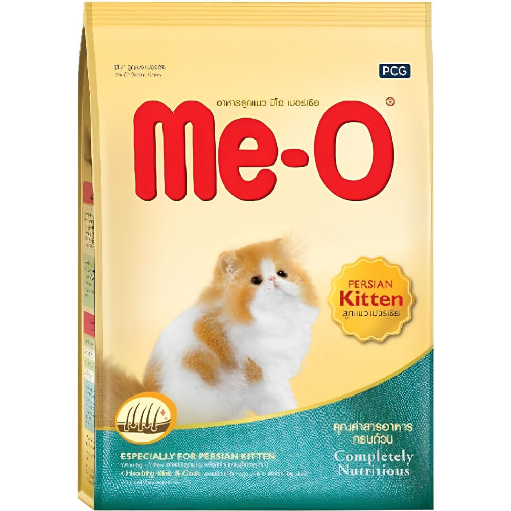 Me O Persian Kitten Cat Dry Food — side view