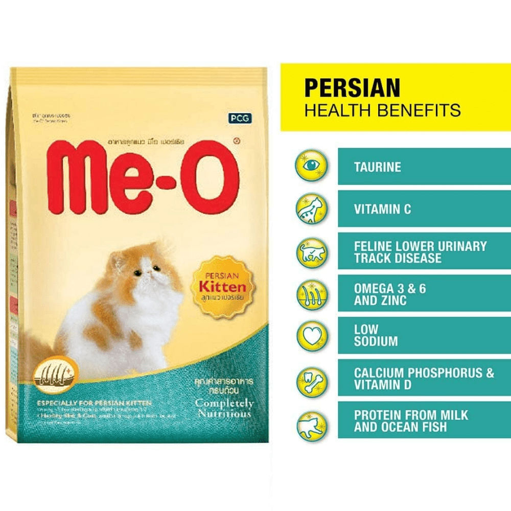 Me O Persian Kitten Cat Dry Food — detail shot