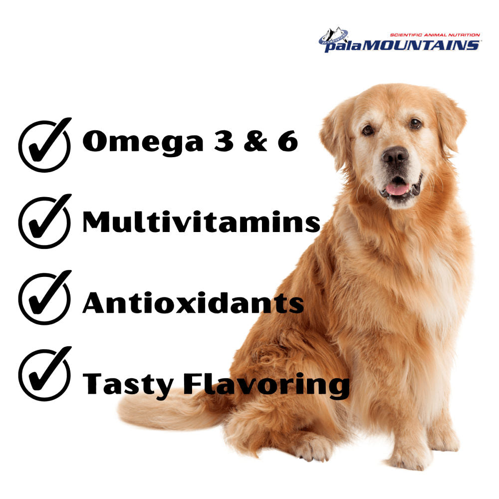 My Beau Vitamin & Mineral Food Supplement with Meat & Garlic for Dogs — back view