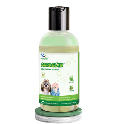 natural-remedies-auraglow-moisturizing-shampoo-for-dogs-and-cats 90mL