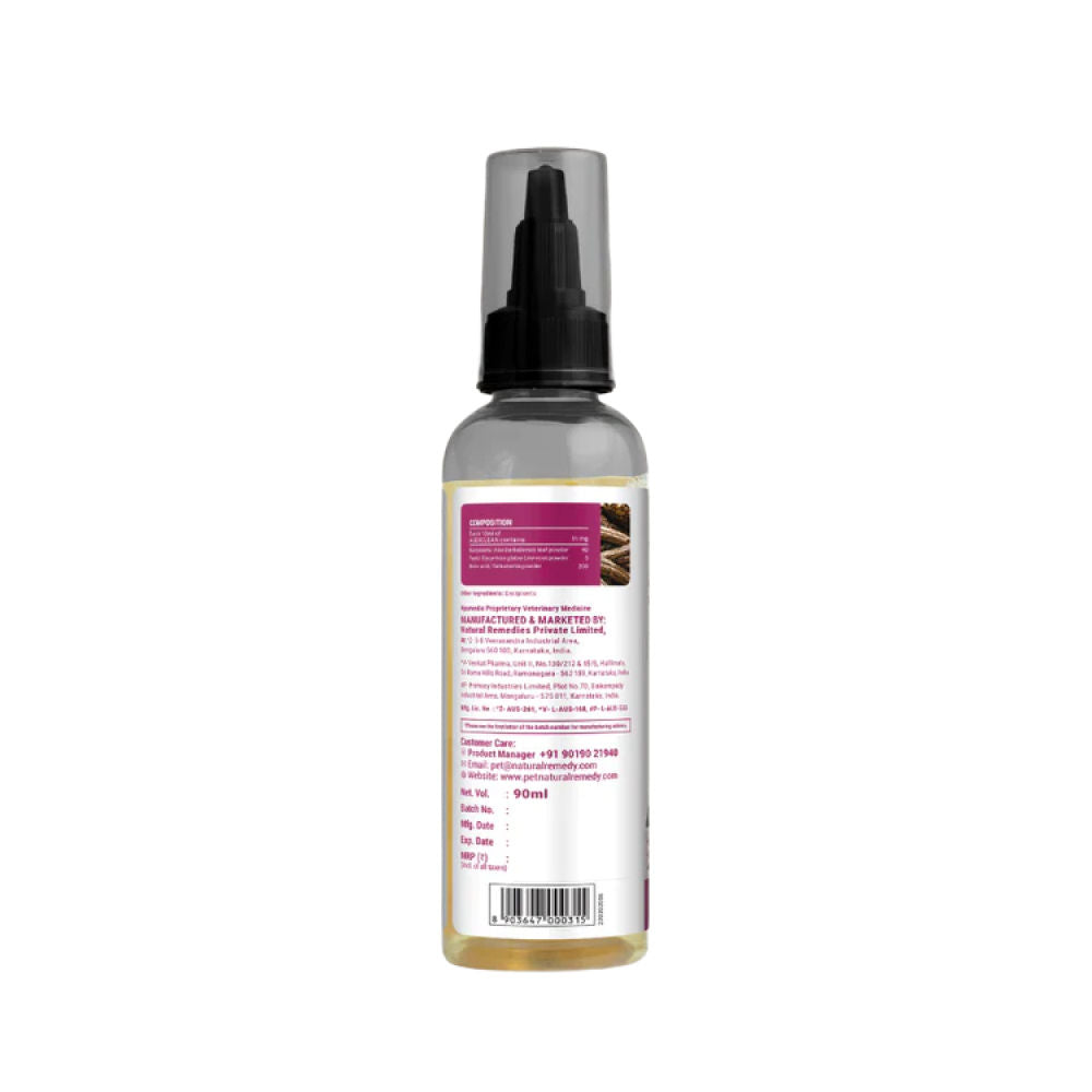 Natural Remedies Audiclean Clean and Healthy Ears for Dogs and Cats — back view
