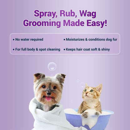 Natural Remedies Fresh Me Up Bloom Aloevera Cleanser for Dogs and Cats — side view