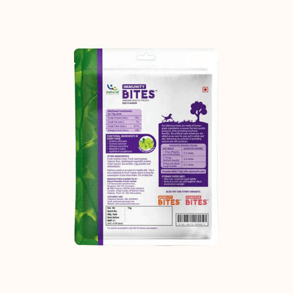 Natural Remedies Immunities Bites for Dogs — side view