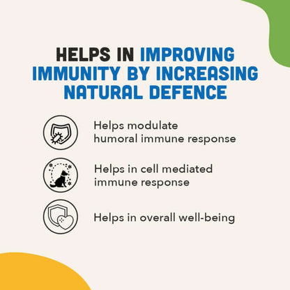 Natural Remedies Immunities Bites for Dogs — detail shot