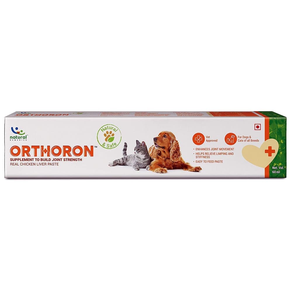 Natural Remedies Orthoron Joint Supplement Paste For Pets