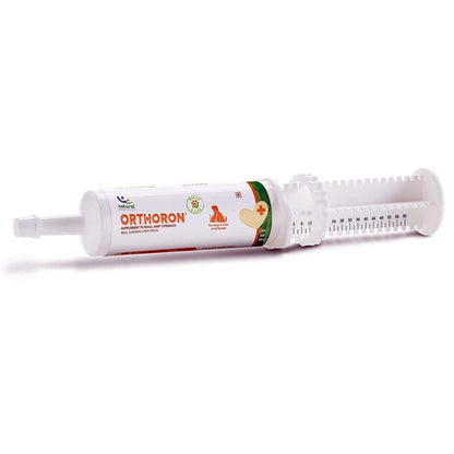 Natural Remedies Orthoron Joint Supplement Paste for Dogs and Cats — side view