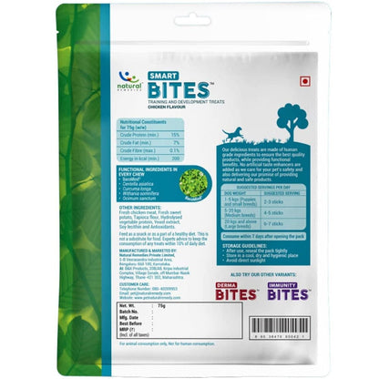 Natural Remedies Smart Bites Chew Treats for Dogs — side view
