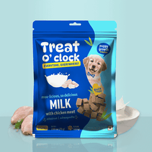 Natural Remedies Treat Oclock Milk With Chicken Meat Treats For Dogs
