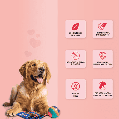Natural Remedies Treat O'Clock Mutton Treats for Dogs — back view