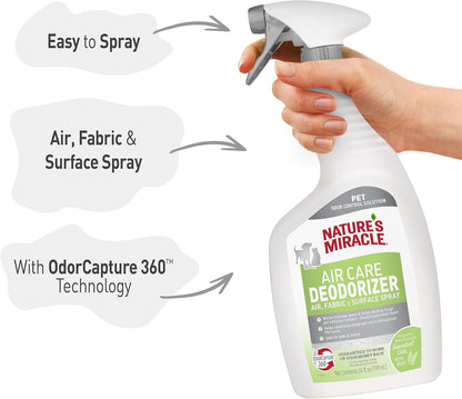 Nature's Miracle Air Care Deodorizer for Dogs and Cats — in use