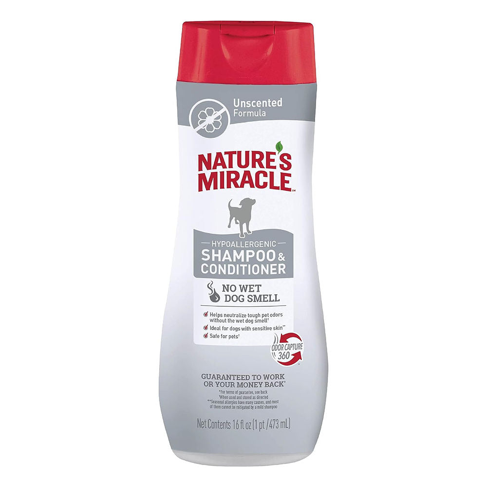 Natures Miracle Hypoallergenic Shampoo And Conditioner For Dogs