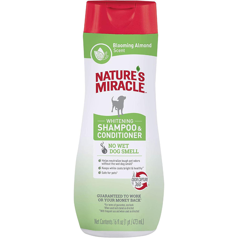 Natures Miracle Whitening Shampoo And Conditioner For Dogs