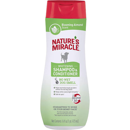 Natures Miracle Whitening Shampoo And Conditioner For Dogs