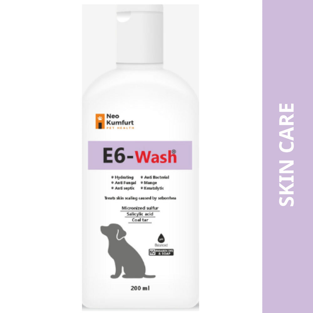 Neo Kumfurt E6 Wash Shampoo for Dogs — in use