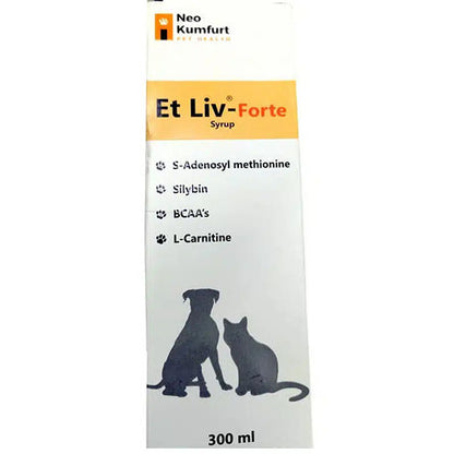 Neo Kumfurt Et Liv Forte Syrup for Dogs and Cats — detail shot