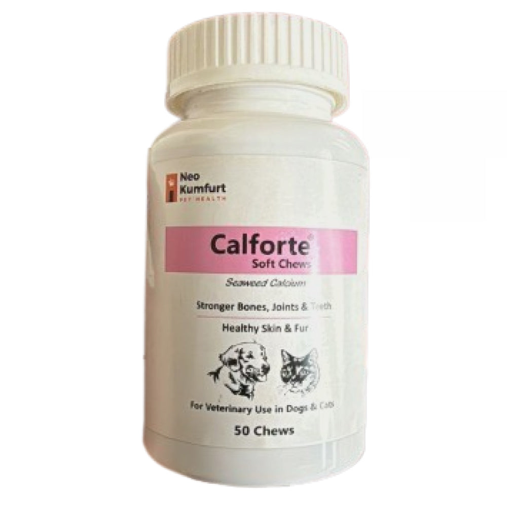 Neo Kumfurt Calforte Chew For Dogs And Cats 50 Tablets - Image 2