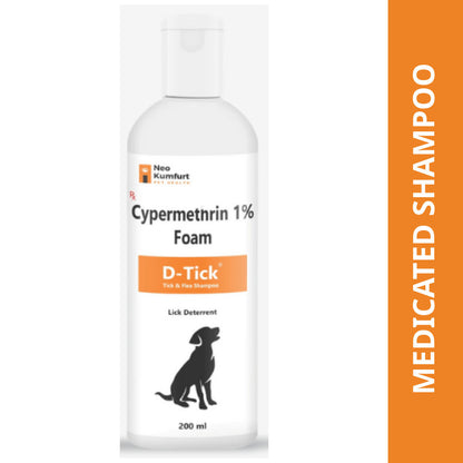 Neo Kumfurt D Tick Flea Tick Shampoo For Dogs And Cats