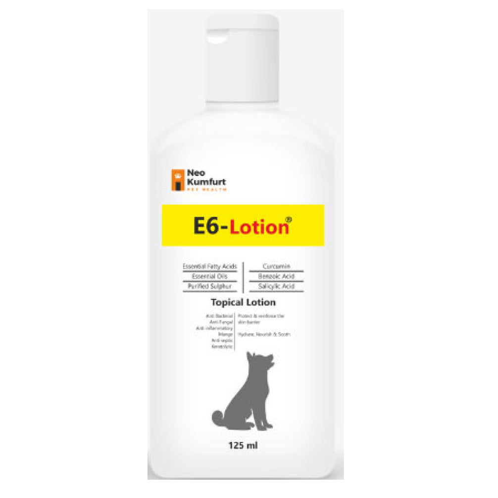 Neo Kumfurt E6 Lotion for Dogs and Cats — back view