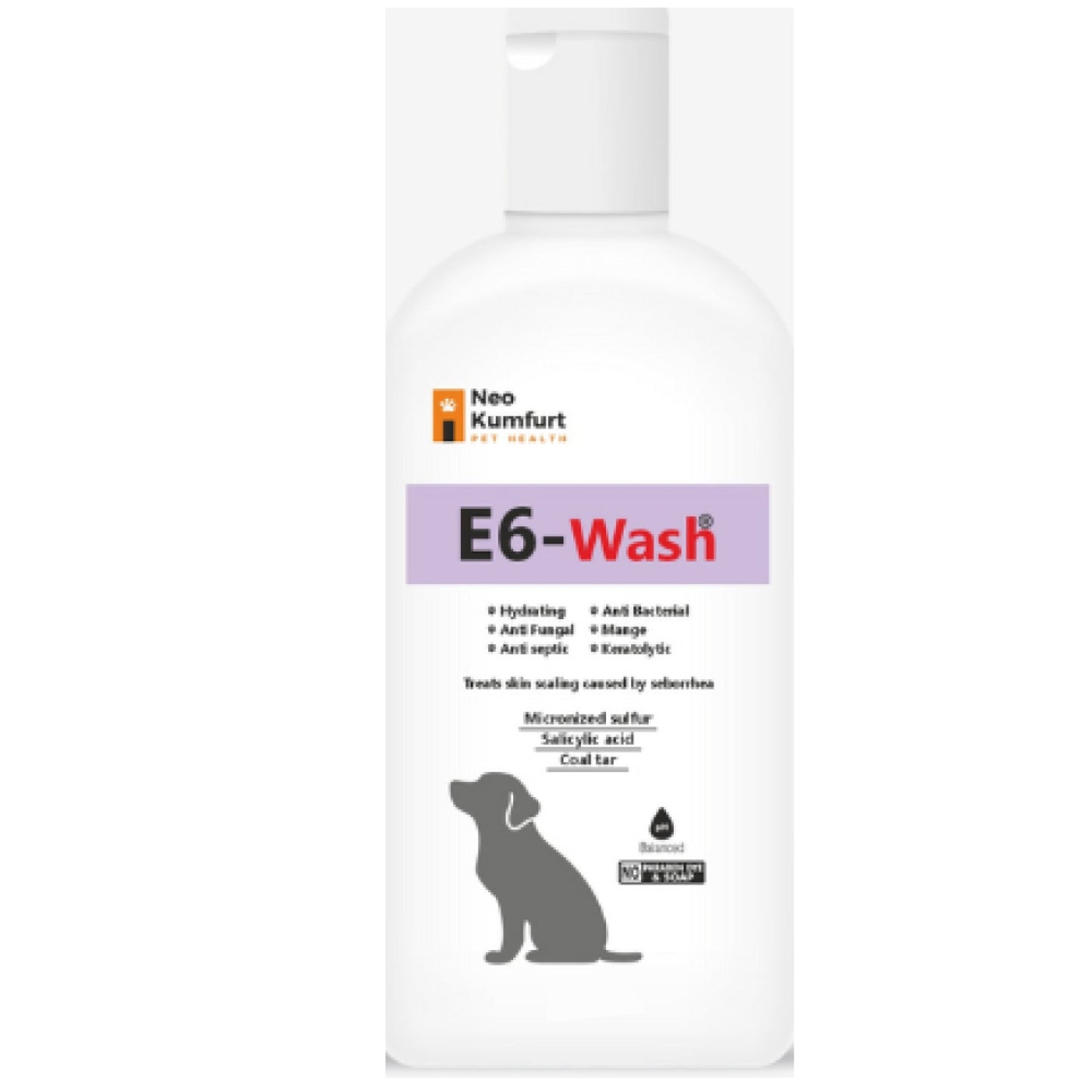 Neo Kumfurt E6 Wash Shampoo for Dogs — detail shot