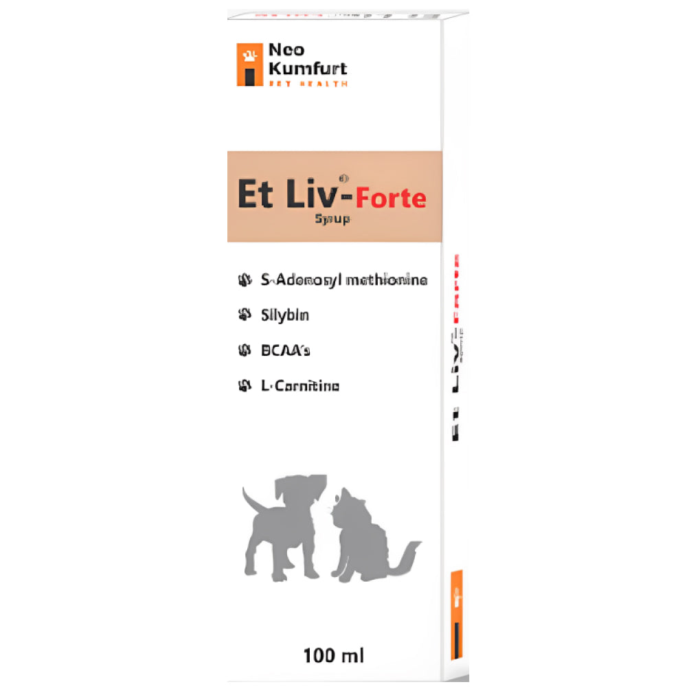 Neo Kumfurt Et Liv Forte Syrup for Dogs and Cats — side view
