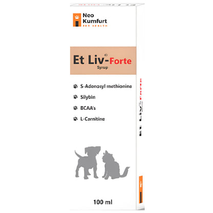 Neo Kumfurt Et Liv Forte Syrup for Dogs and Cats — side view