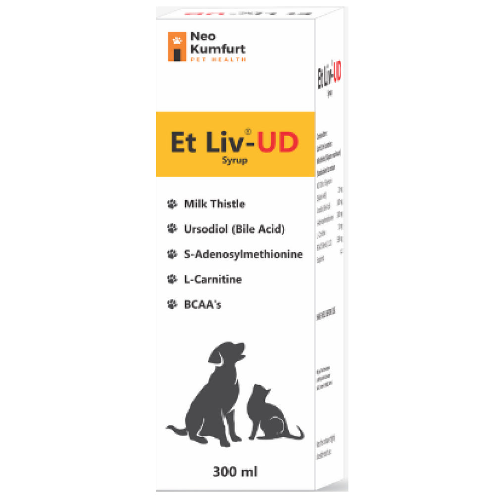 Neo Kumfurt Et Liv UD Syrup for Dogs and Cats — side view