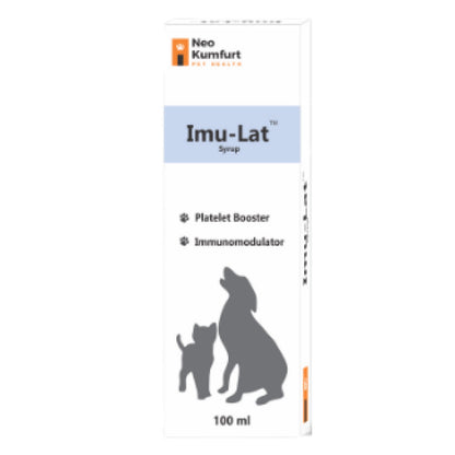 Neo Kumfurt Imu Lat Syrup for Dogs and Cats — back view
