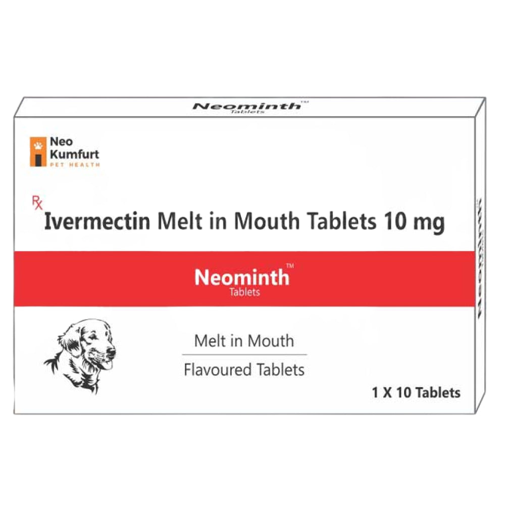 Neo Kumfurt Neominth Tablet Ivermectin For Dogs And Cats