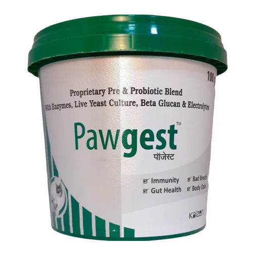 Neo Kumfurt Pawgest Powder for Dogs and Cats — back view