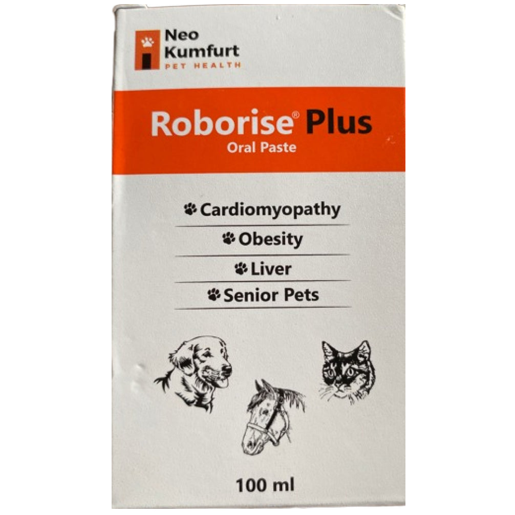 Neo Kumfurt Roborise Plus Oral Paste for Dogs and Cats — side view