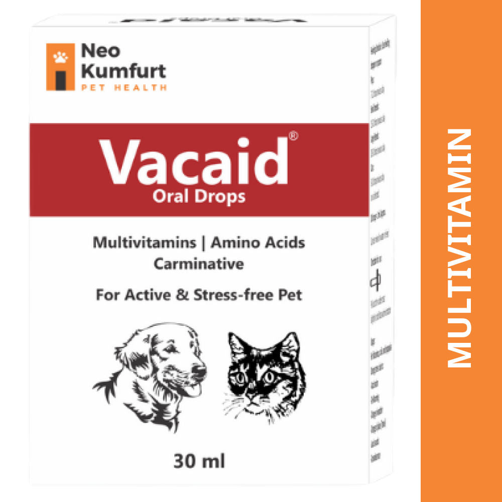 Neo Kumfurt Vacaid Oral Drops For Dogs And Cats