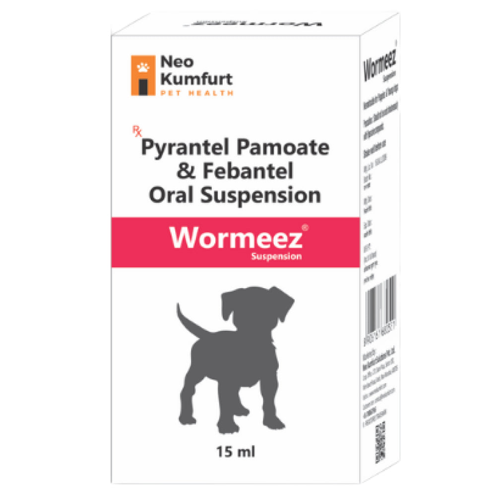 Neo Kumfurt Wormeez Oral Suspension For Dogs