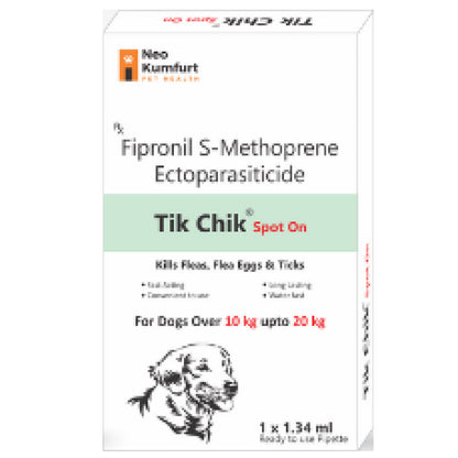 Neo Kumfurt Tik Chik (Fipronil) Anti-tick & flea Spot On for Dogs — image 6