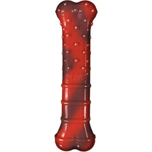 Nylabone Beef Flavored Power Chew Textured Bone Red Brown