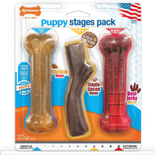 Nylabone Puppy Teething Chicken Maple Bacon And Beef Jerky Flavoured Chew Stage Toy For Dogs Brown Red - Image 5