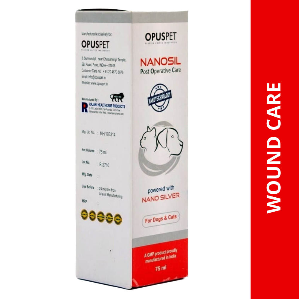 Opus Pet Nanosil For Dogs And Cats 75Ml