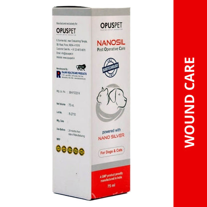 Opus Pet Nanosil For Dogs And Cats 75Ml