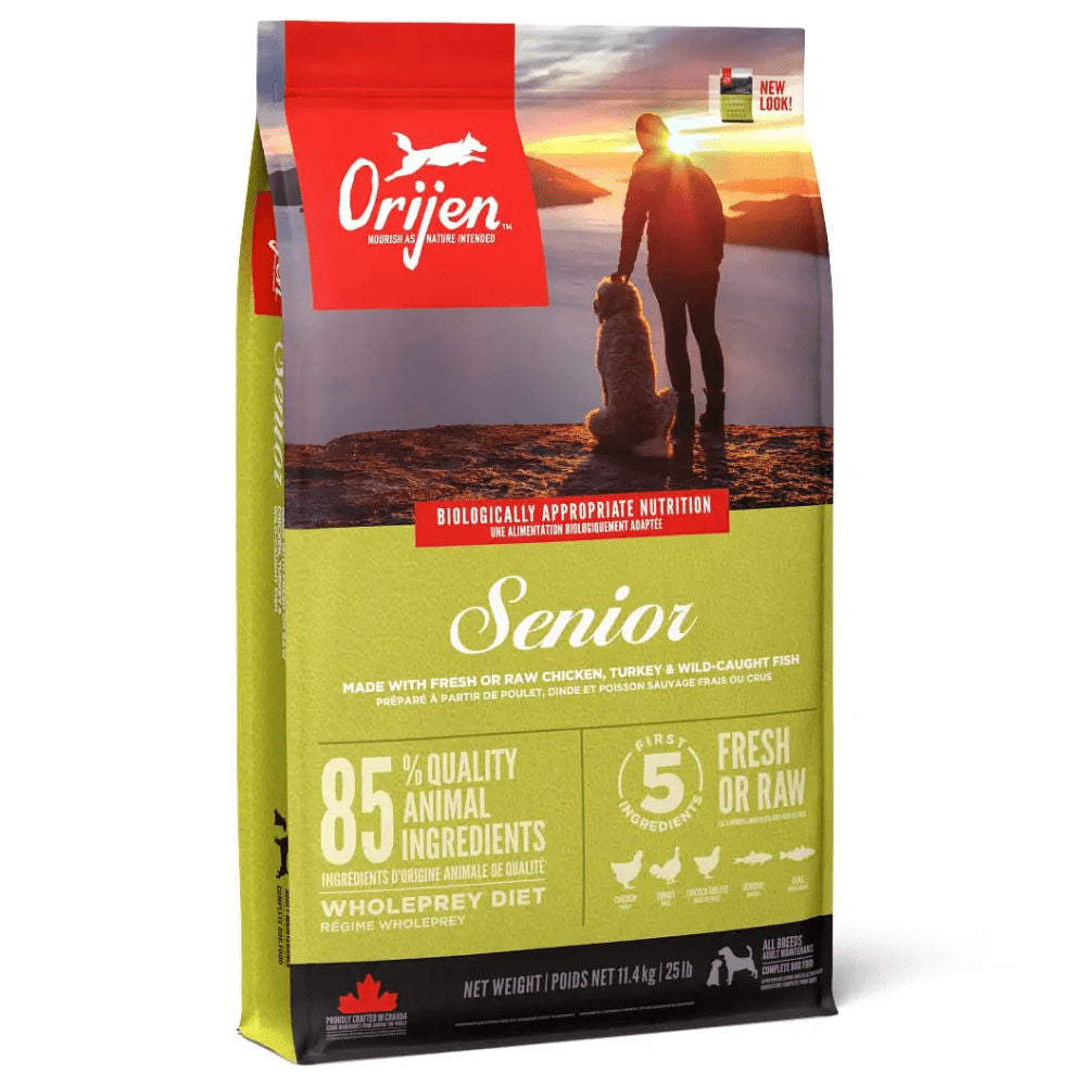 Orijen Senior Dog Dry Food — back view
