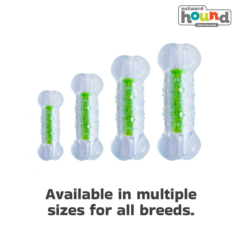 Outward Hound Crunchcore Bone Chew Toy for Dogs — detail shot
