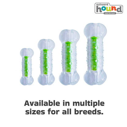 Outward Hound Crunchcore Bone Chew Toy for Dogs — detail shot