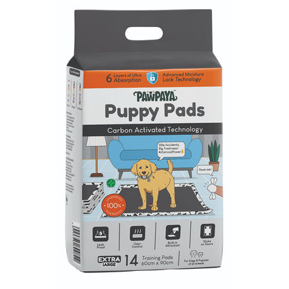 Pawpaya Carbon Training Pad For Dogs White