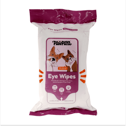 Pawpaya Eye Wipes For Dogs And Cats
