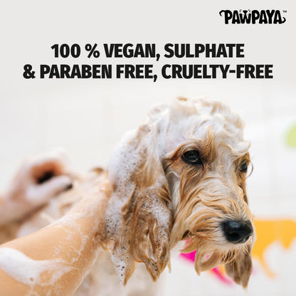 Pawpaya Flea & Tick Shampoo for Dogs — detail shot